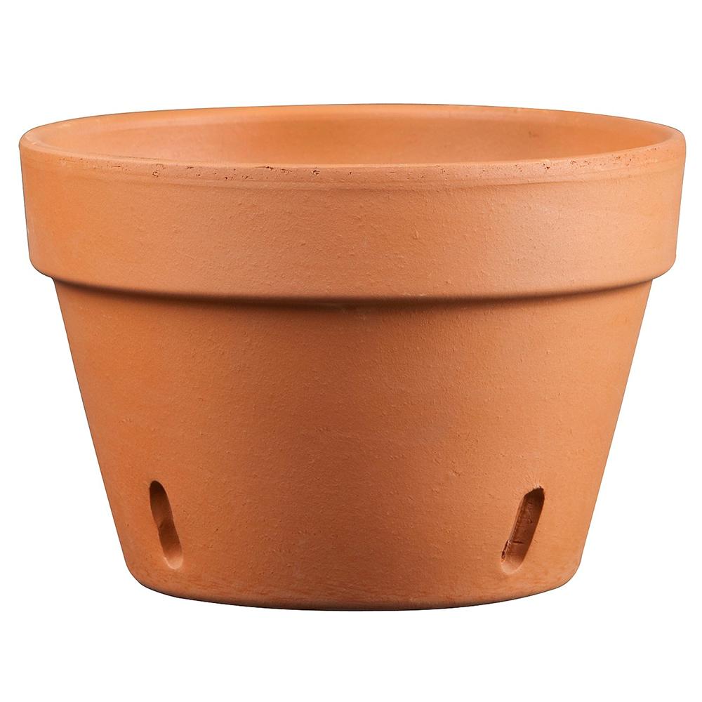 Terra Cotta Orchid Pot 8.51in 