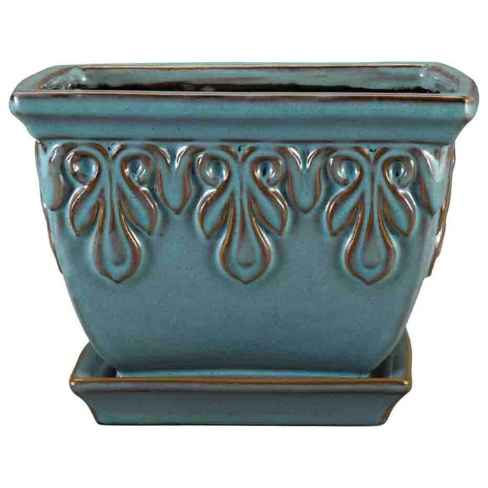 Fairfax Square Planter 8in 