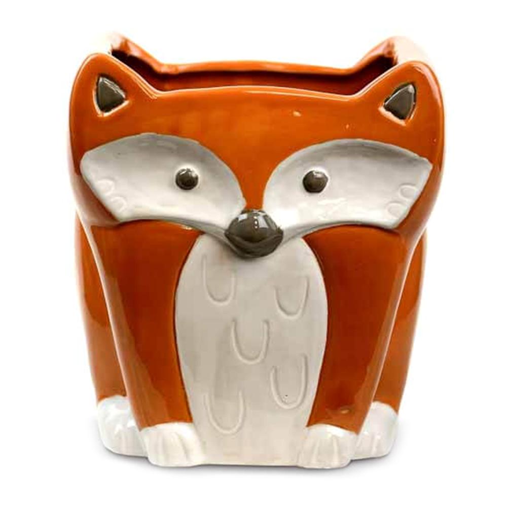 Whimsical Fox Planter 8in 