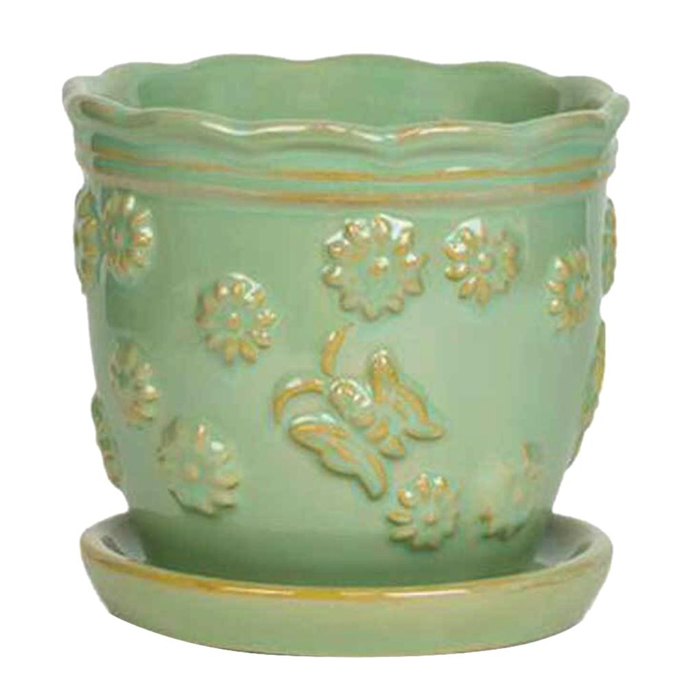 Meadow Planter Jade 12in 