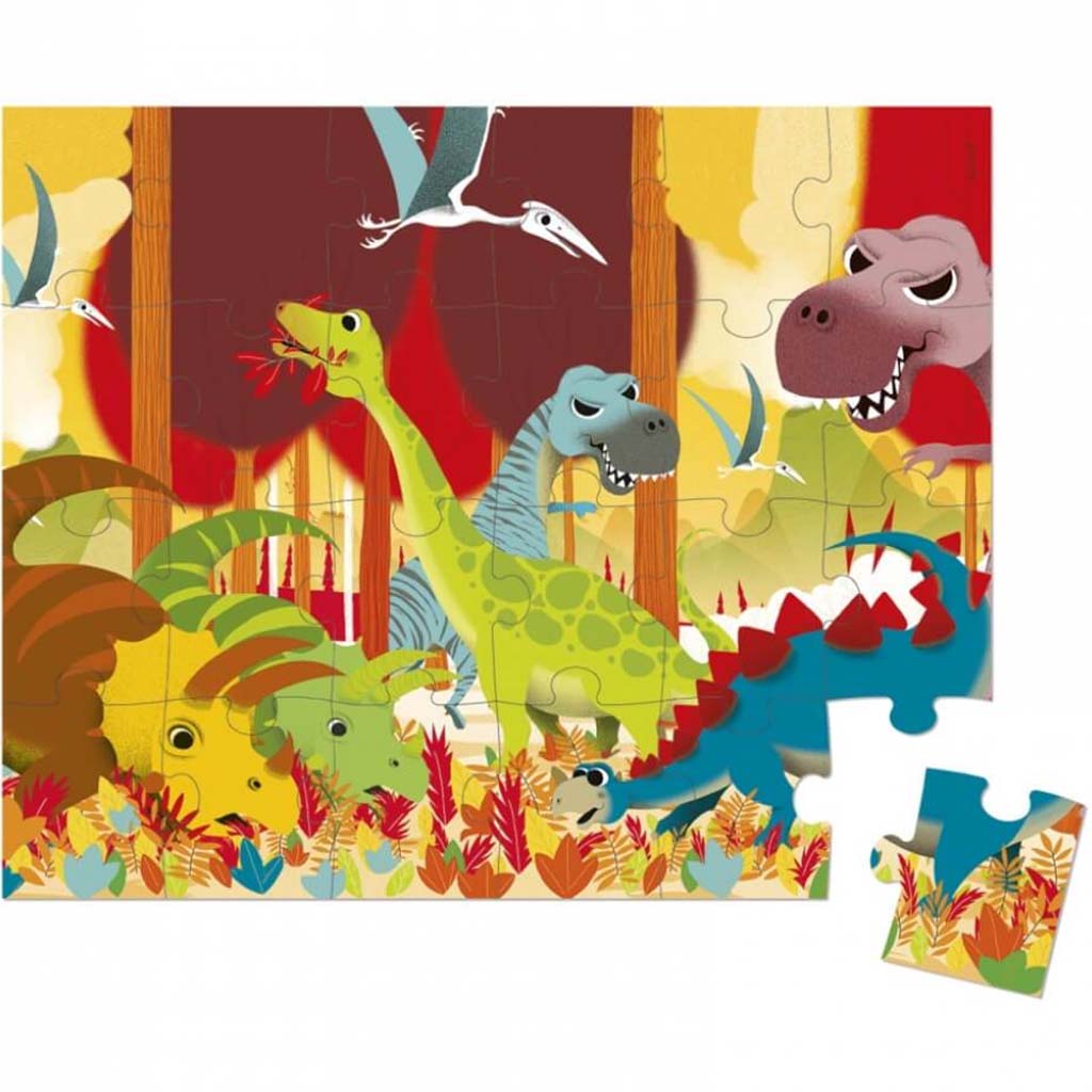 HAT BOXED DINOSAURS PUZZLE 