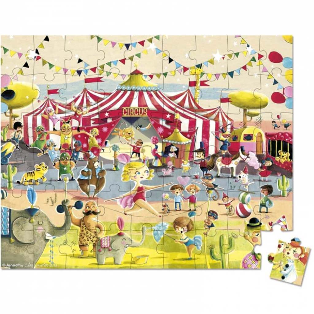 HAT BOXED CIRCUS PUZZLE 