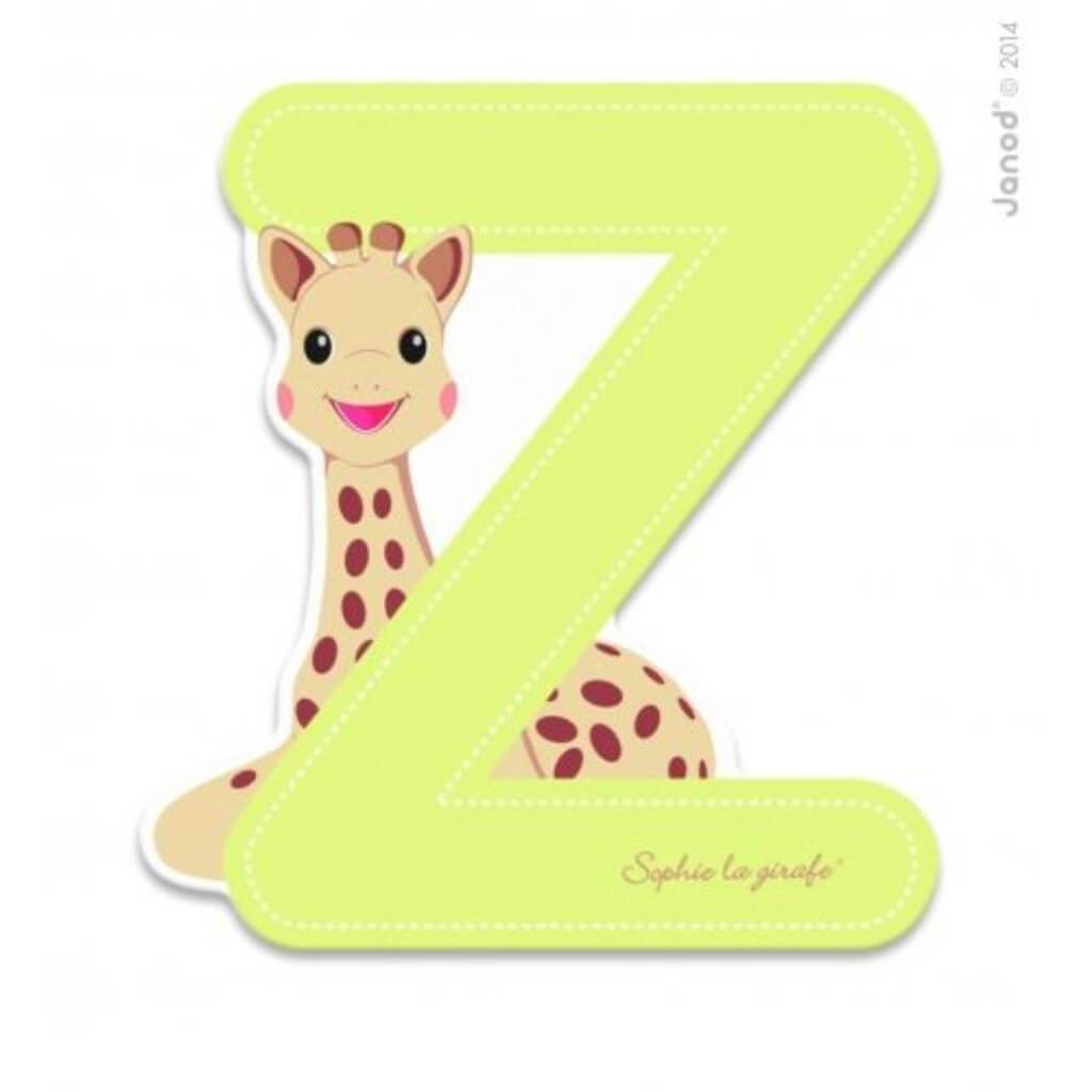 Sophie The Giraffe Letter Z 