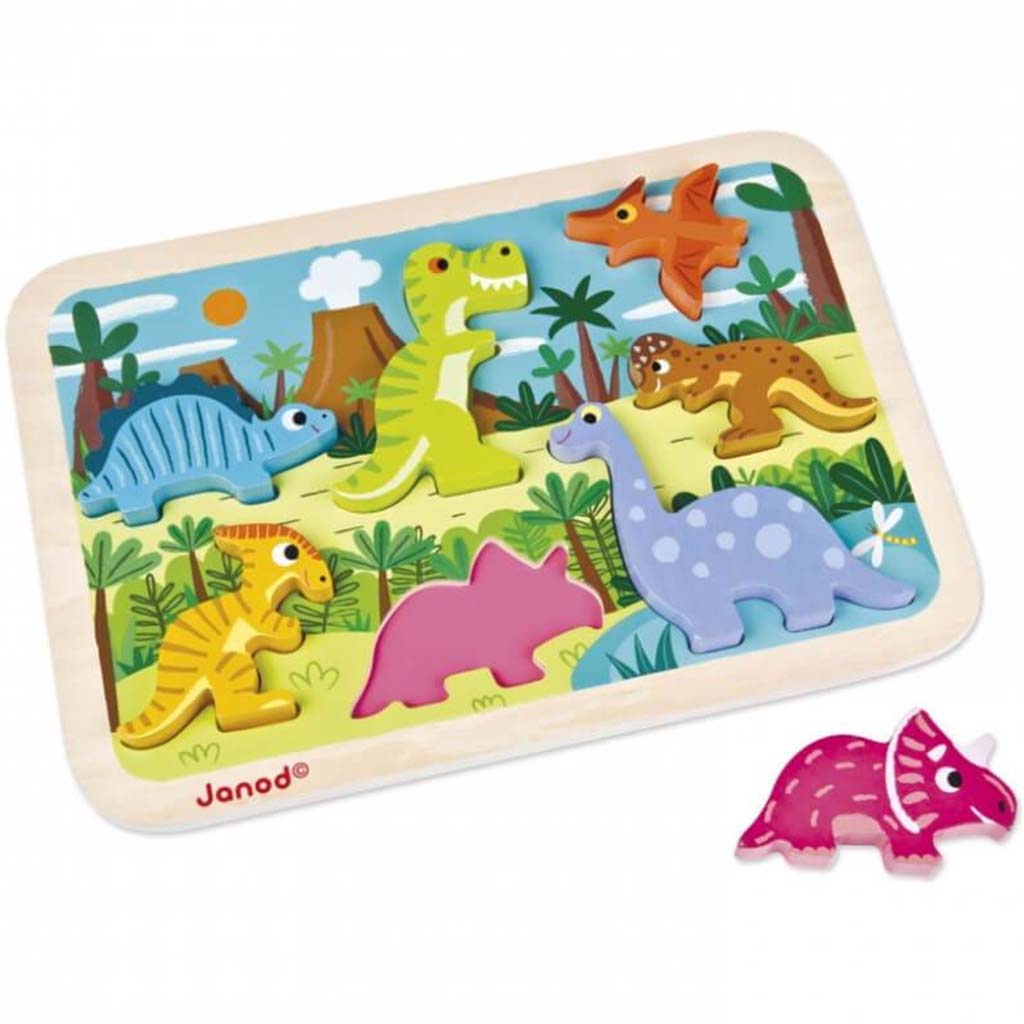 DINOSAURS CHUNKY PUZZLE 