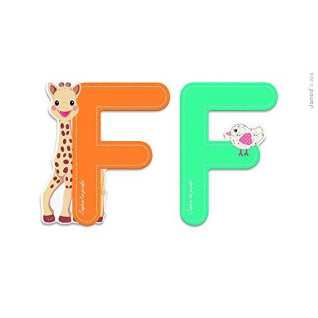 Sophie The Giraffe Letter F 