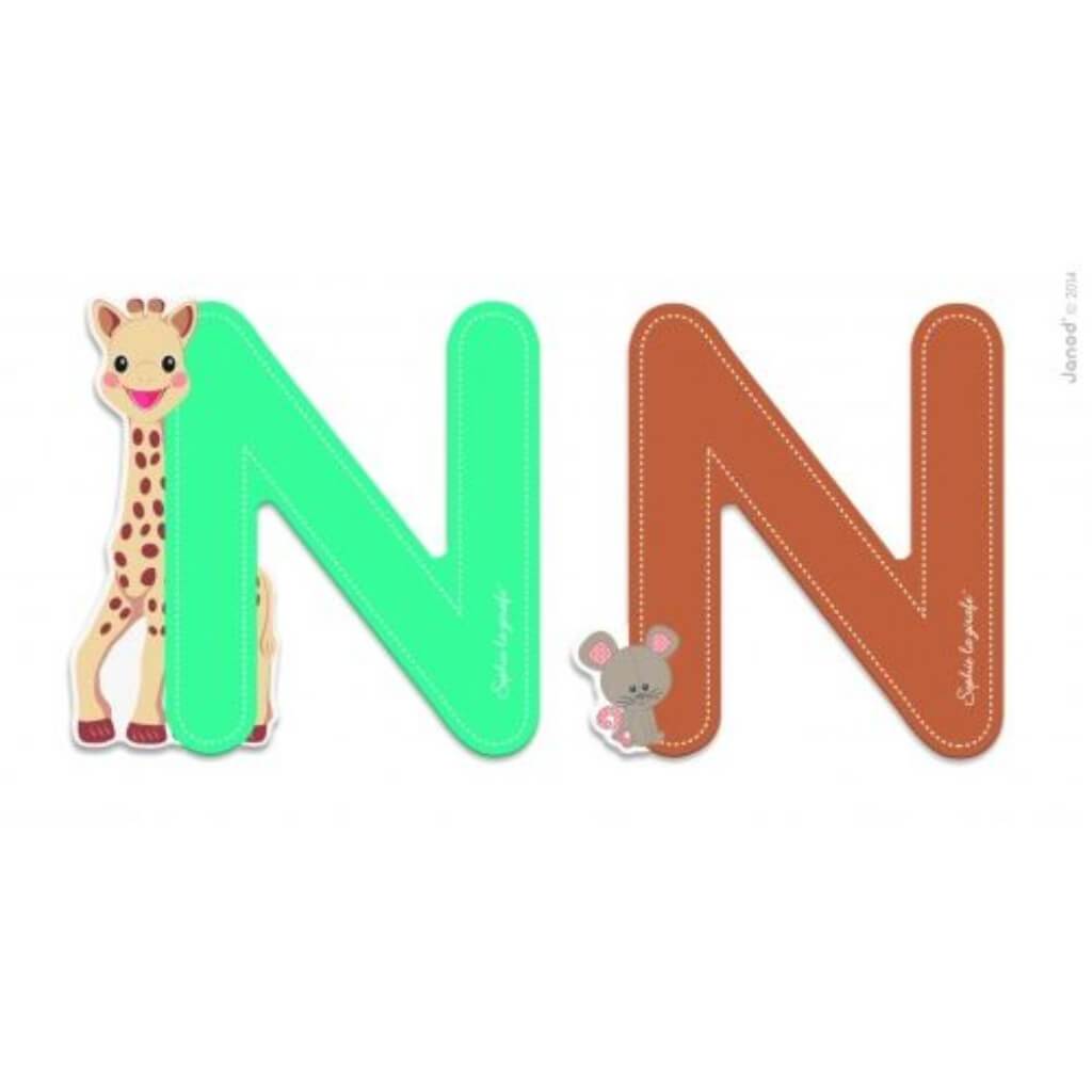 Sophie The Giraffe Letter N 