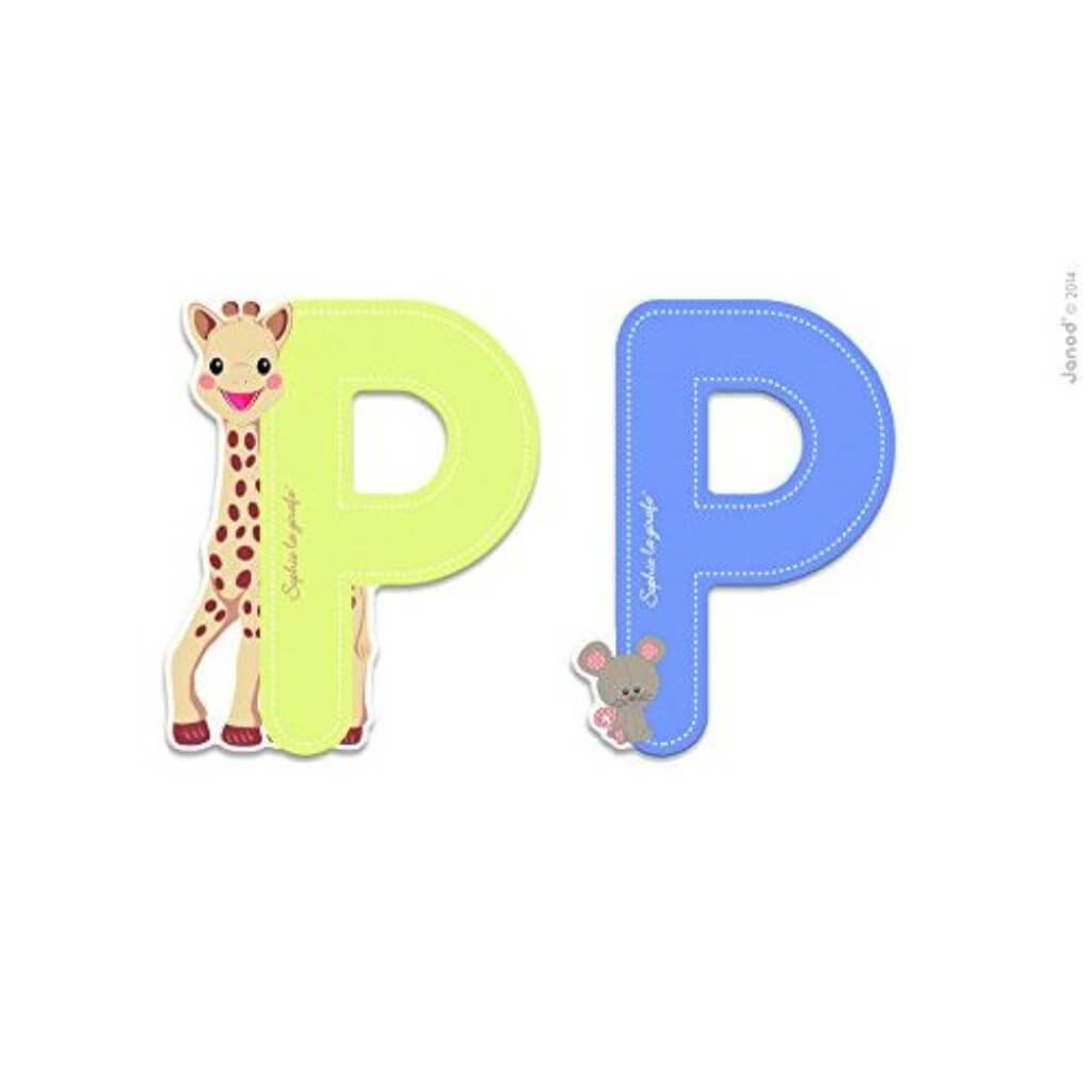 Sophie The Giraffe Letter P 