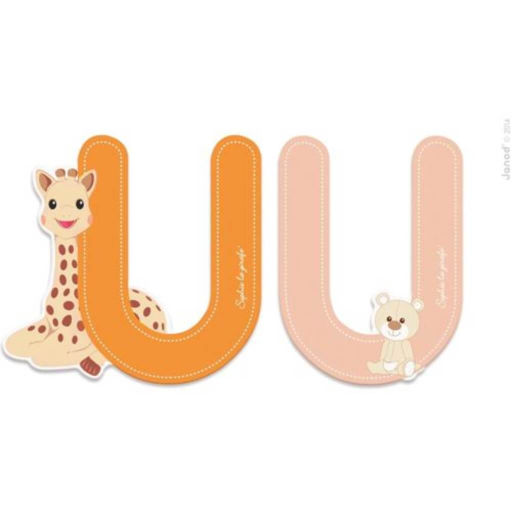 Sophie The Giraffe Letter U 