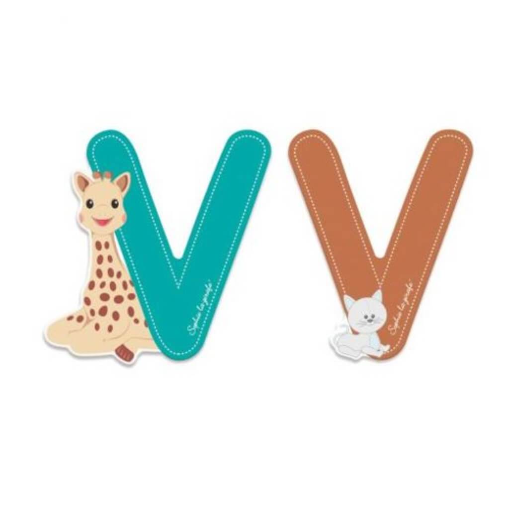 Sophie The Giraffe Letter V 