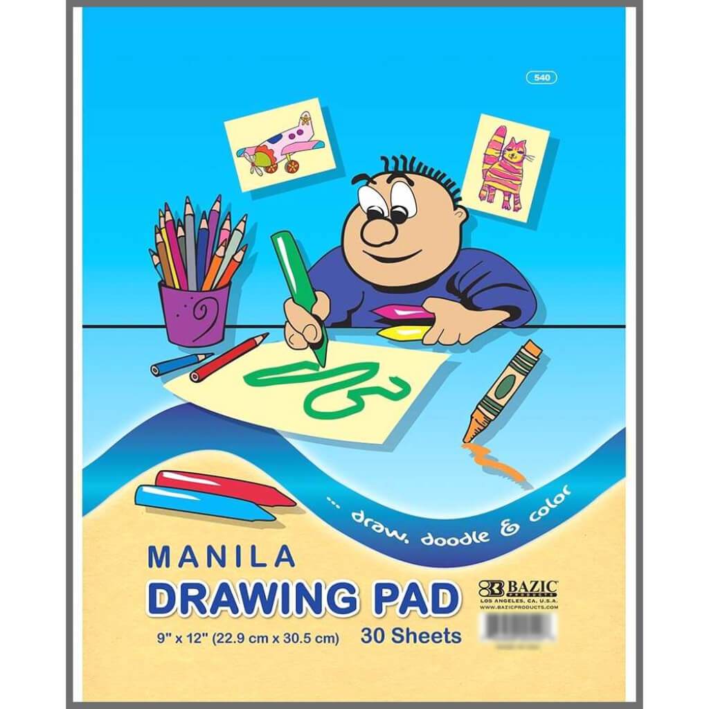 Manila Drawing Pad 40 Sheets 