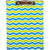 Bazic Paperboard Clipboard Standard Size Chevron with Low Profile Clip