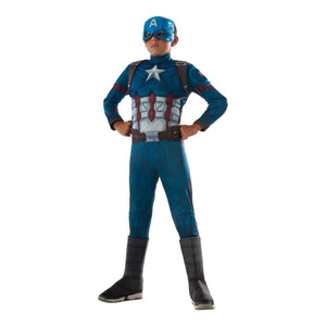 Captain America Muscle Chest Deluxe Costume
