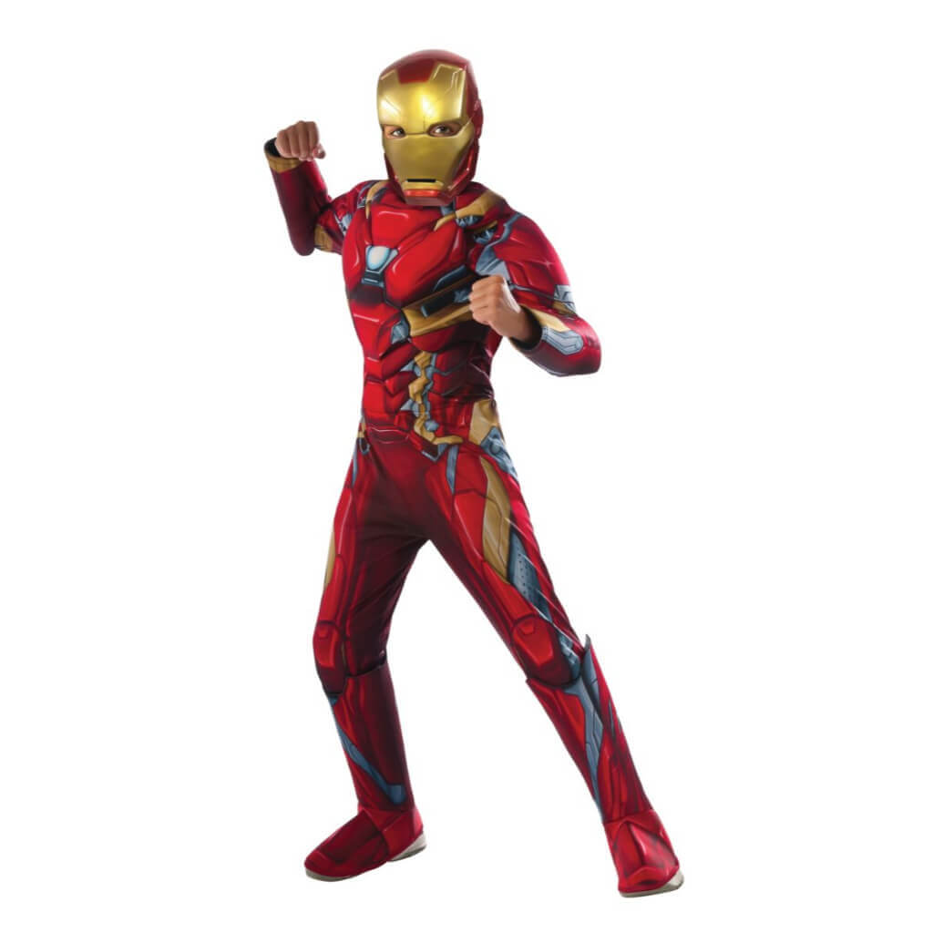 Iron Man Muscle Chest Deluxe Costume