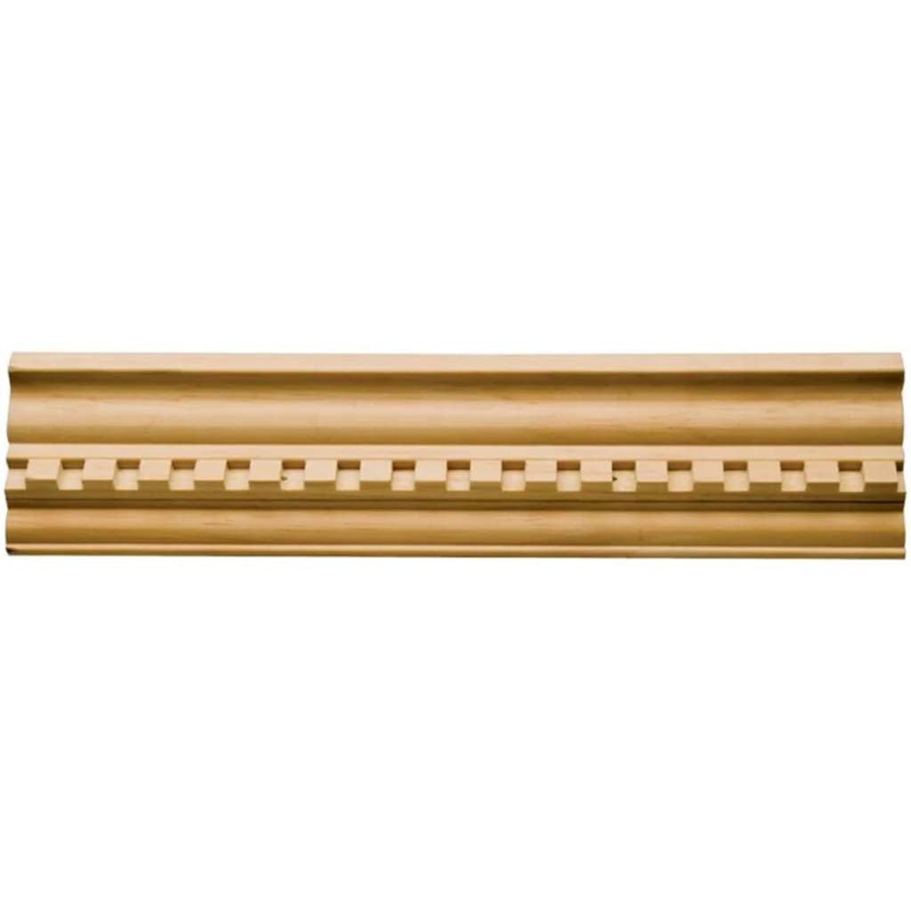 MOULDING - CROWN - DENTIL 2-3/4" X 8' - PINE 