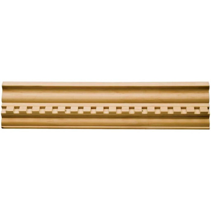 MOULDING - CROWN - DENTIL 2-3/4" X 8' - PINE 