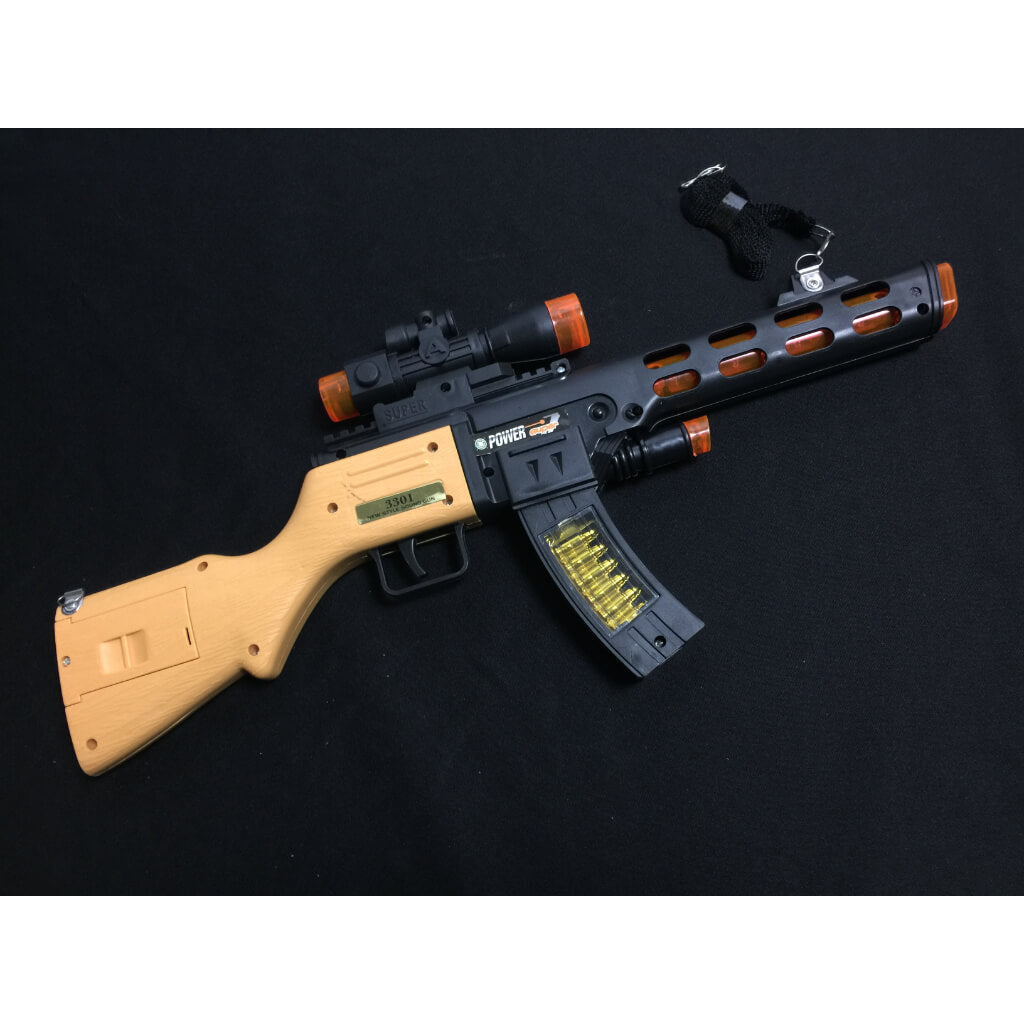 Led Sniper Rifle Orange 16in