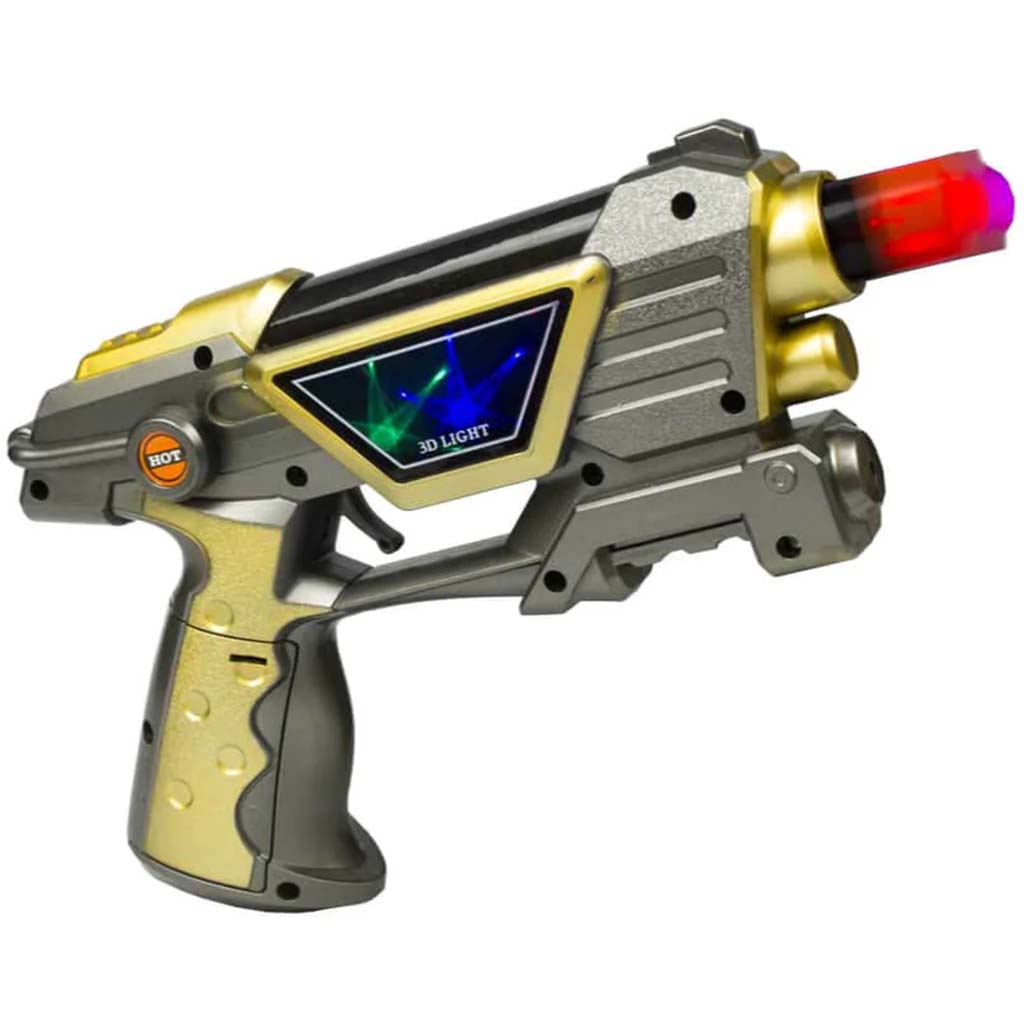 Led Space Pistol 9in