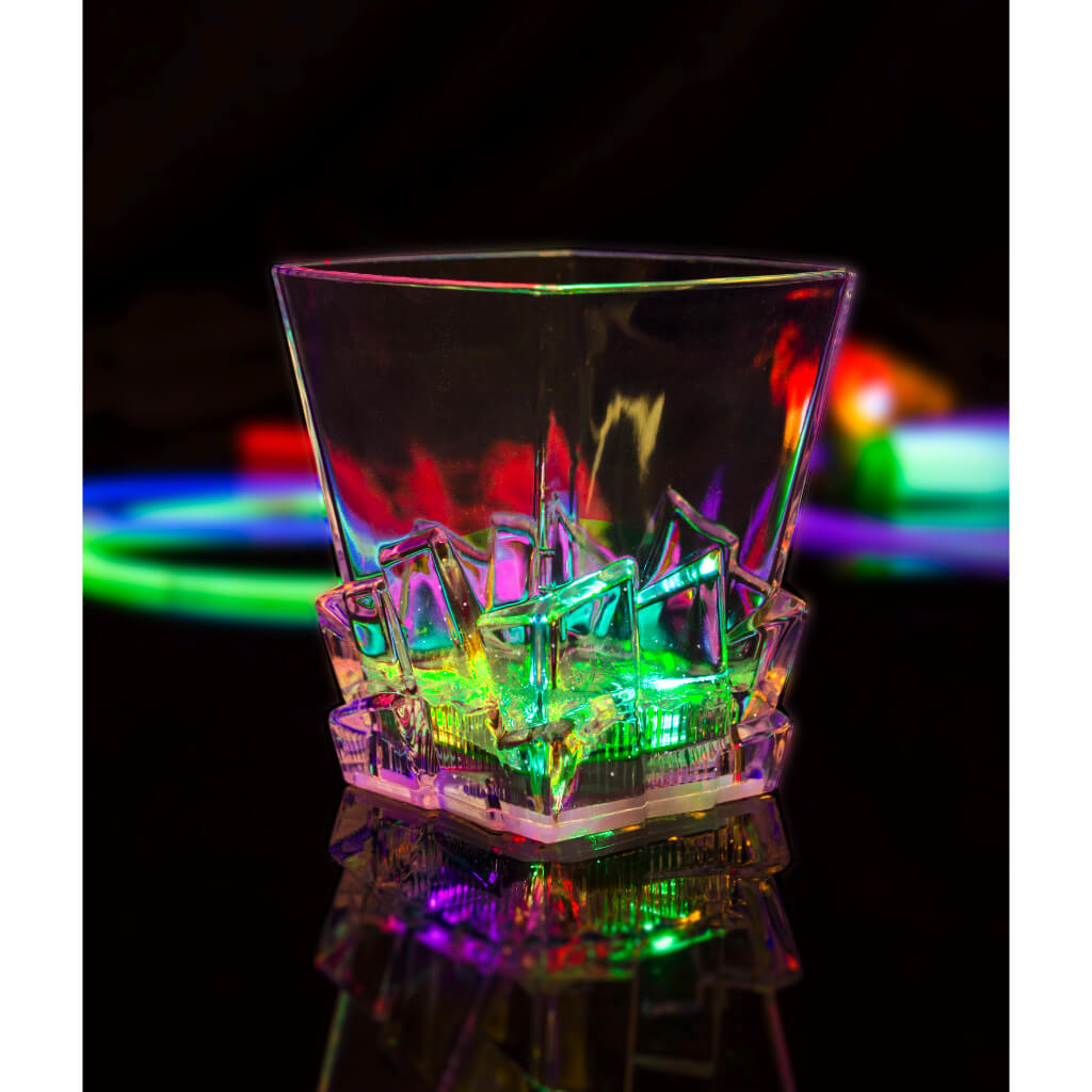 Light Up Whisky Ice Cup 10.5oz