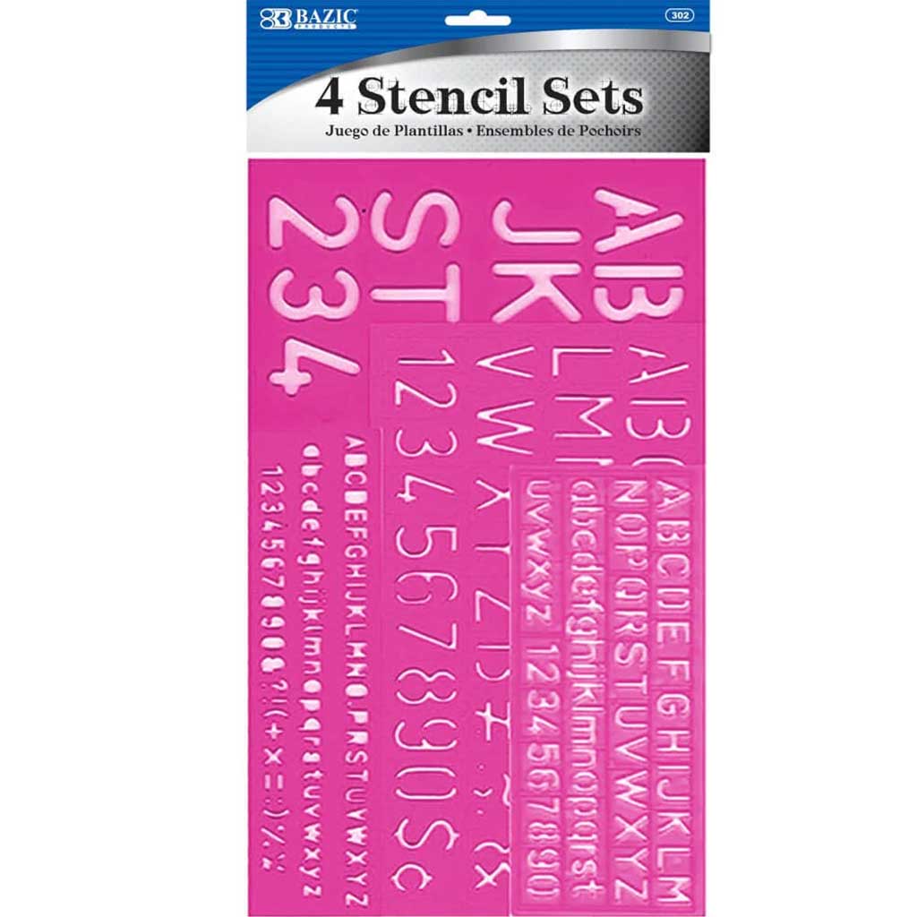 Lettering Stencil Sets