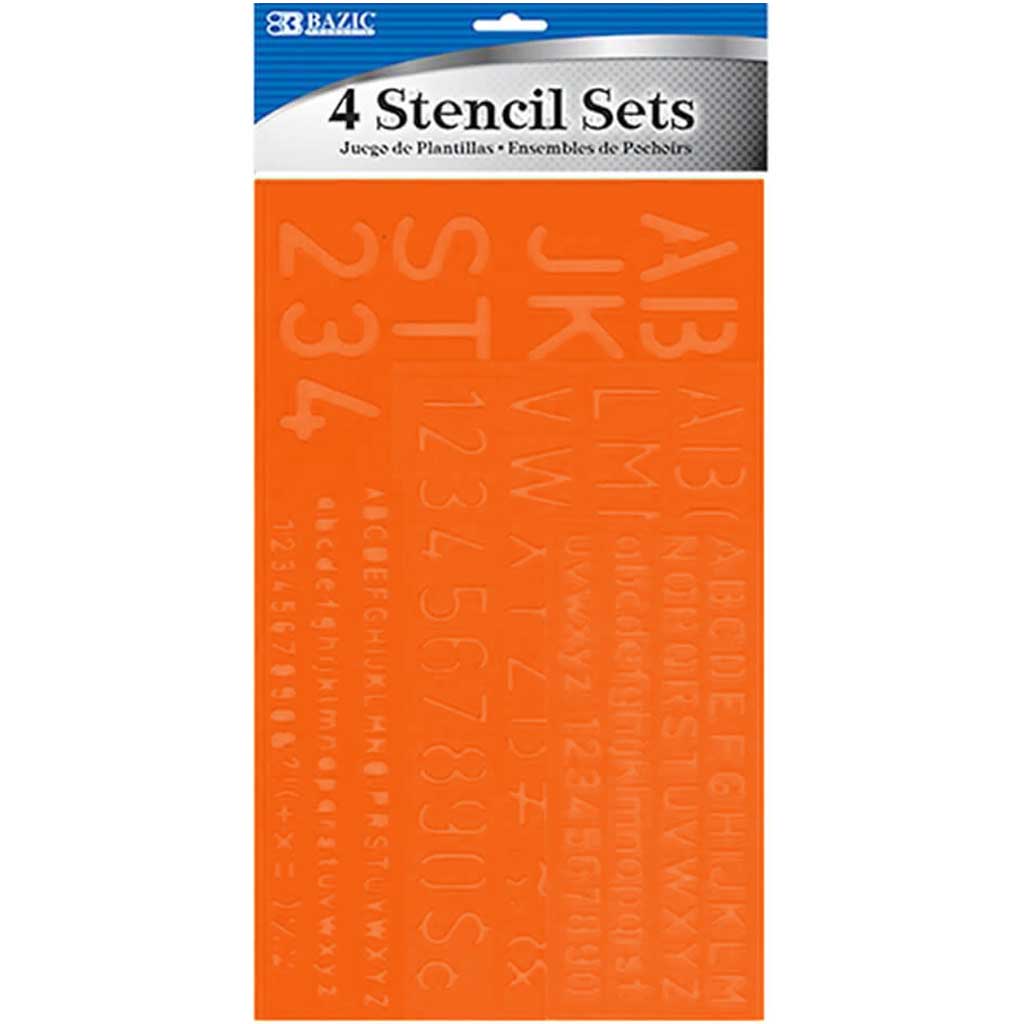 Lettering Stencil Sets