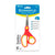 Bazic Soft Grip Blunt Tip School Scissors 5in