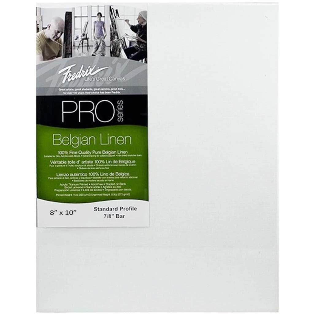 Fredrix Pro Belgian Linen Pre-Stretched Canvas