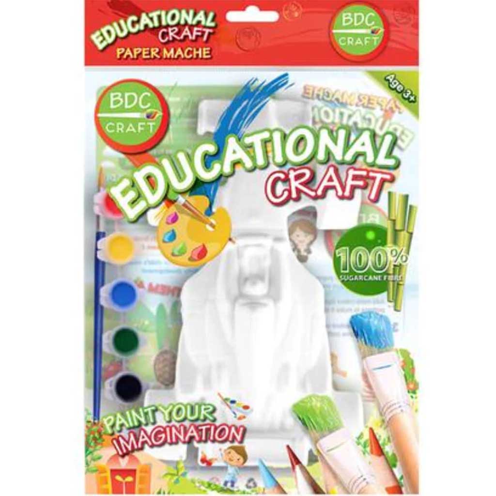 Paper Mache Painting Set F1 Race Car