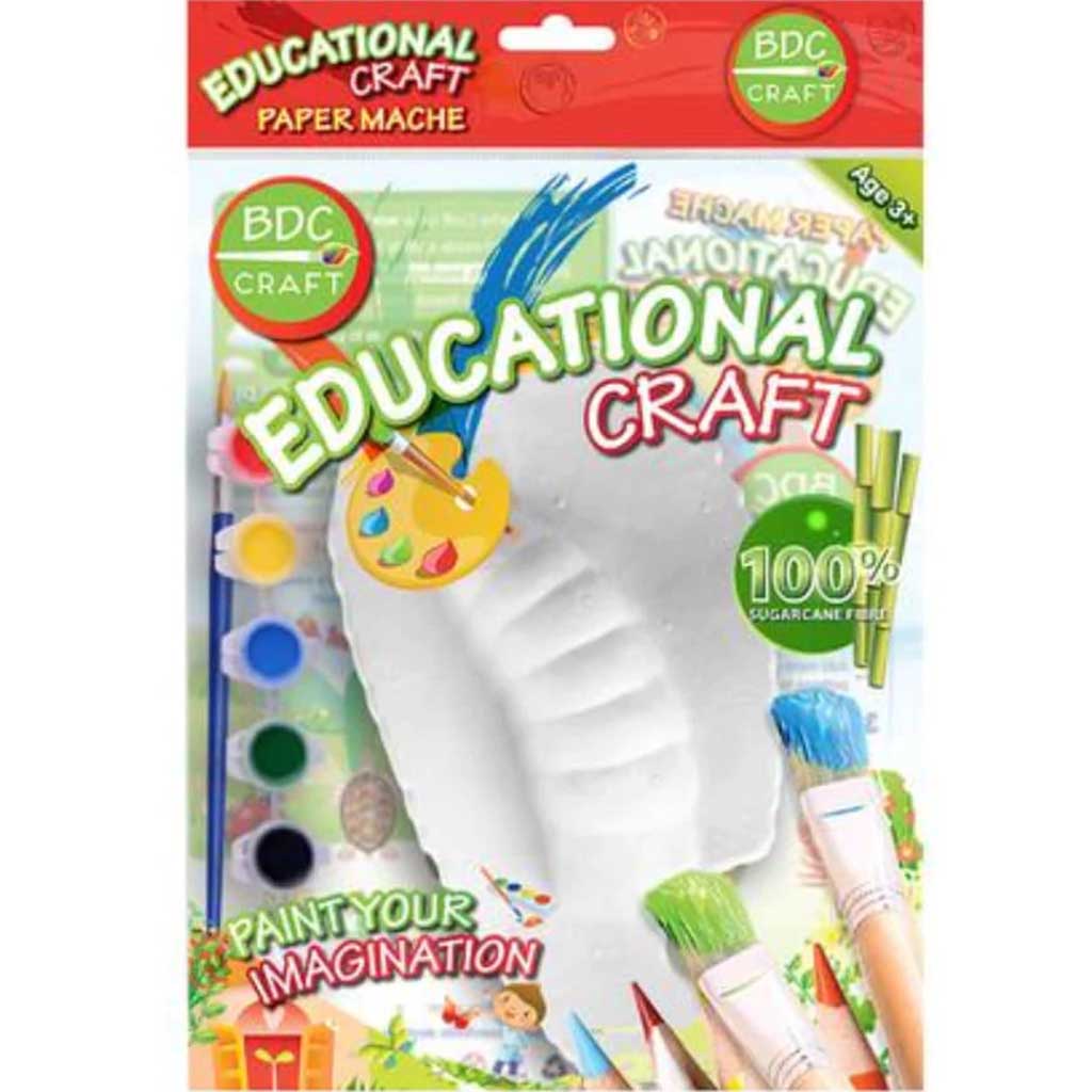 Paper Mache Painting Set Caterpillar