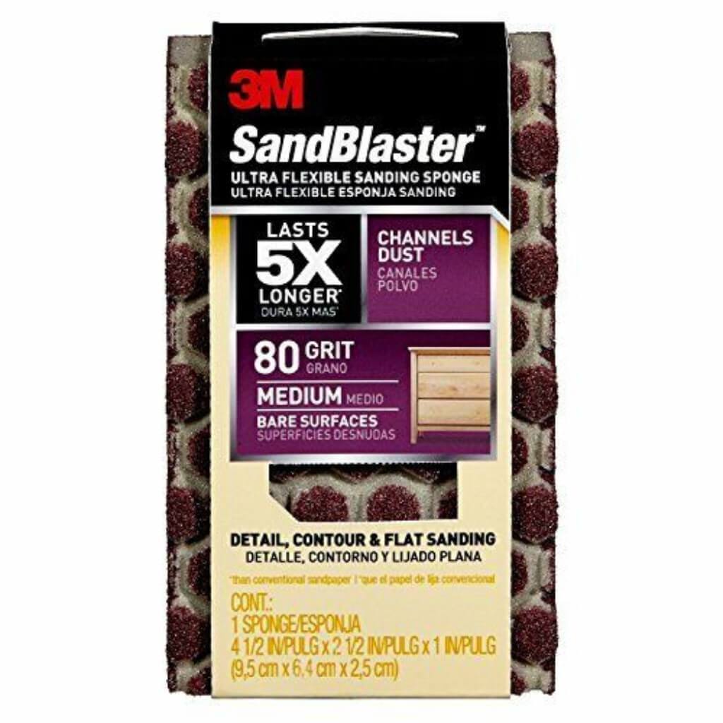 ULTRA SAND SPONGE 80 GRIT 