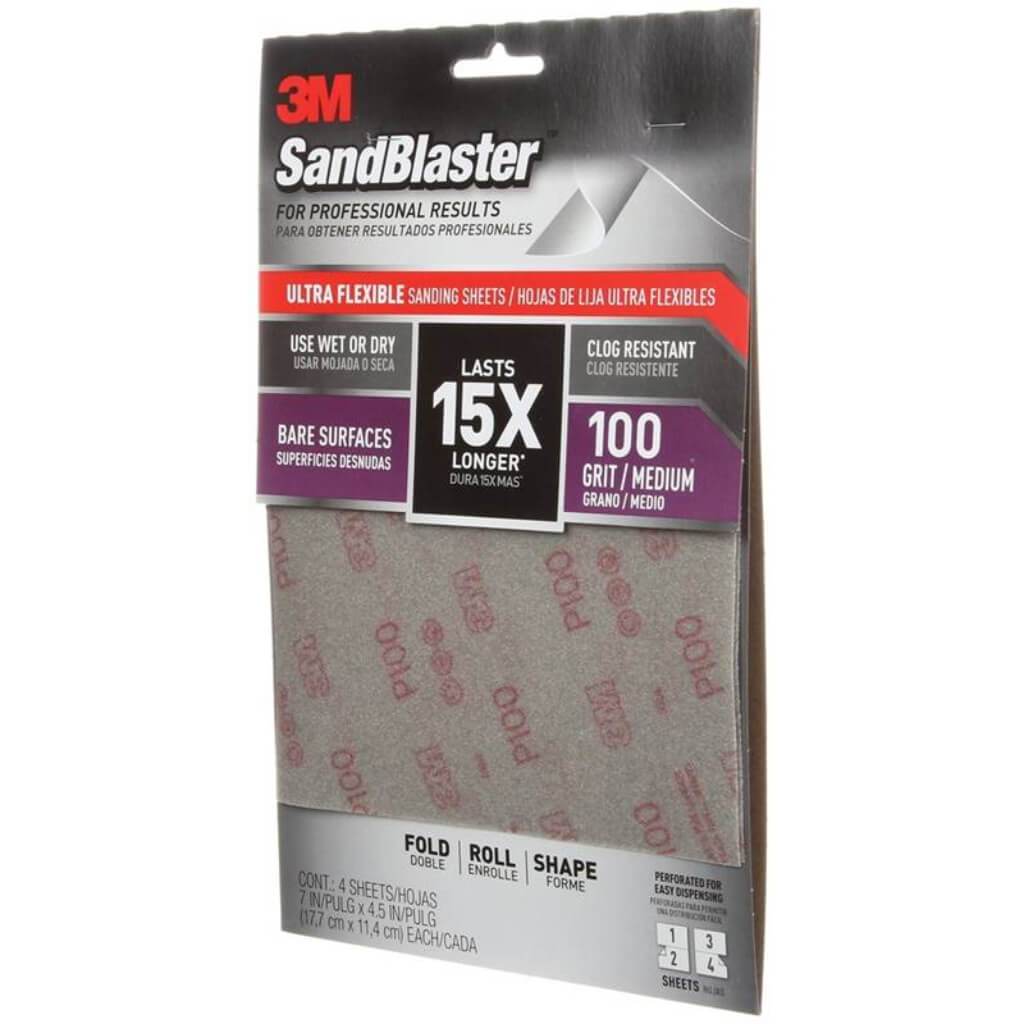 ULTRAFLEX SANDING SHEET 100 GRIT 