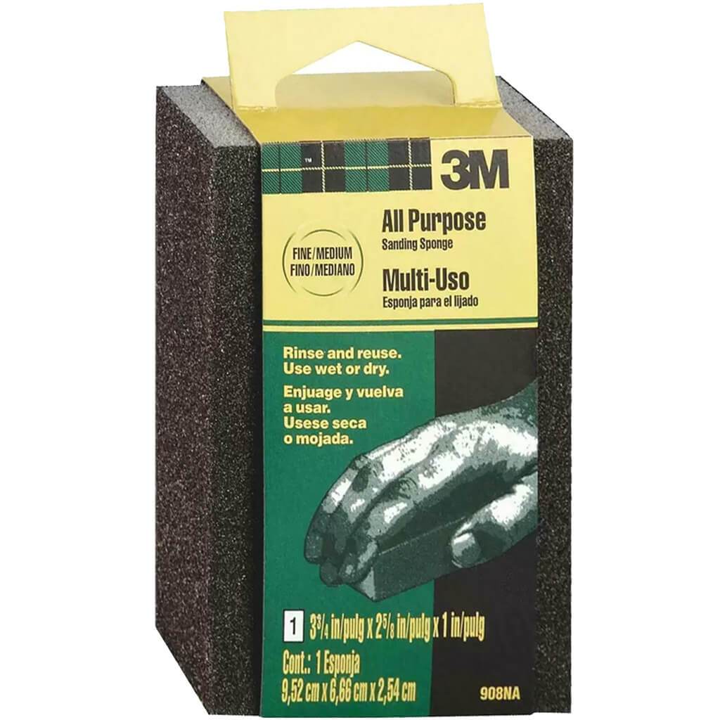 Fine and Medium Sanding Sponge