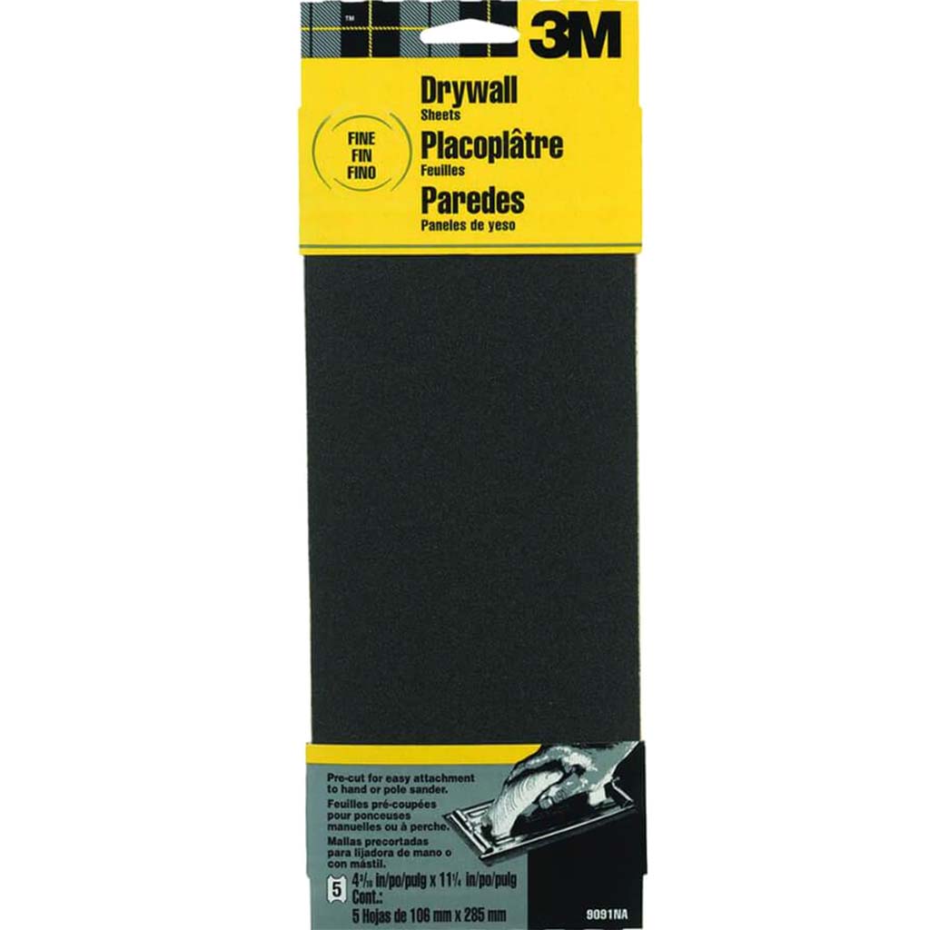 Drywall Sanding Sheet Silicon Carbide 150 Grit Fine 