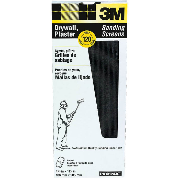 Drywall Sanding Screens 120 Grit 10pc