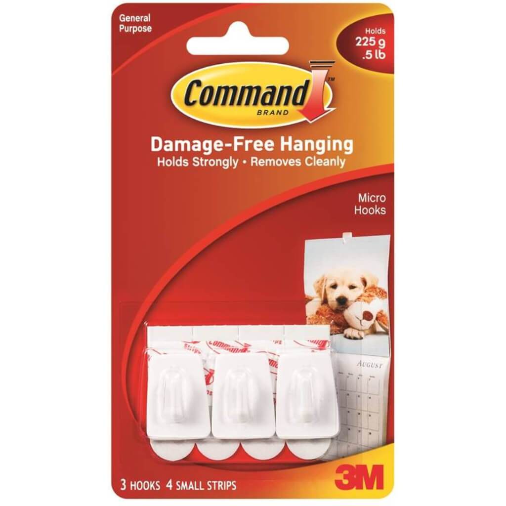 3M Command Micro Hooks