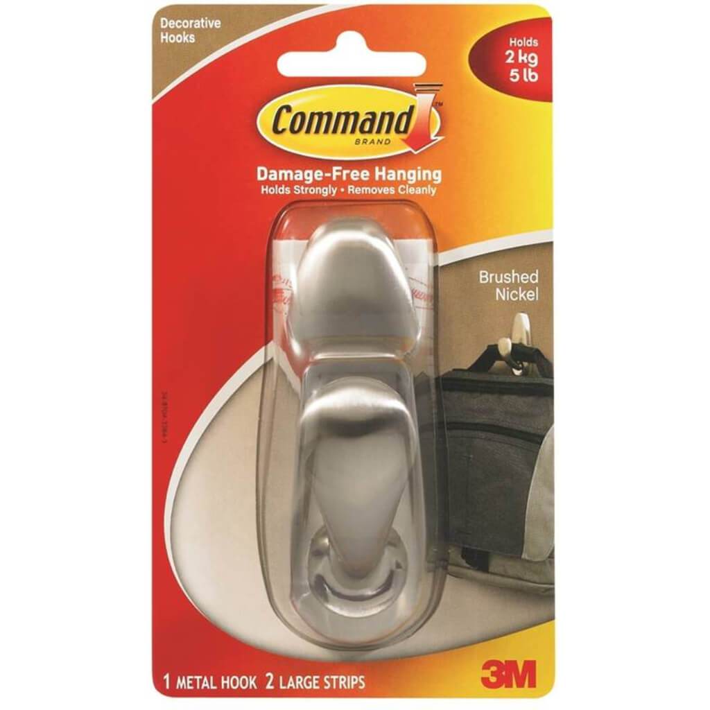 3M Command Large Sized Forever Classic Decorative Hooks