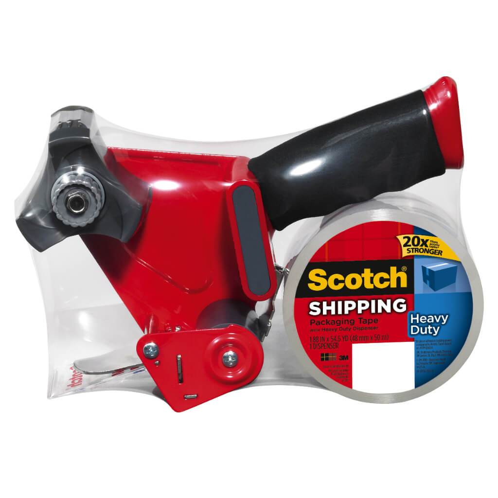 Scotch Tape Pack with Dispenser 1.88in x 54yd