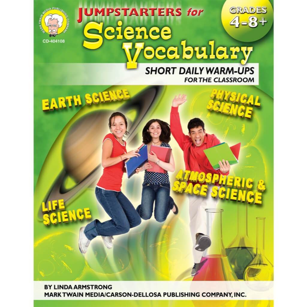 Jumpstarters For Science Vocabulary Resource Book 