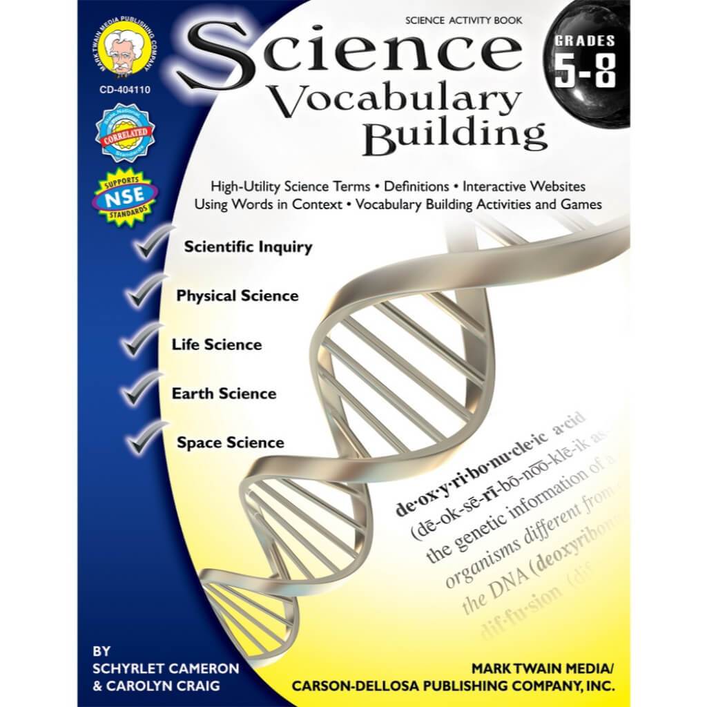 Science Vocabulary Building Resource Book 