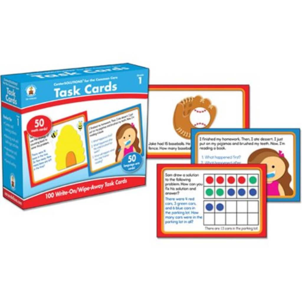 Task Cards Learning Cards Grade 1