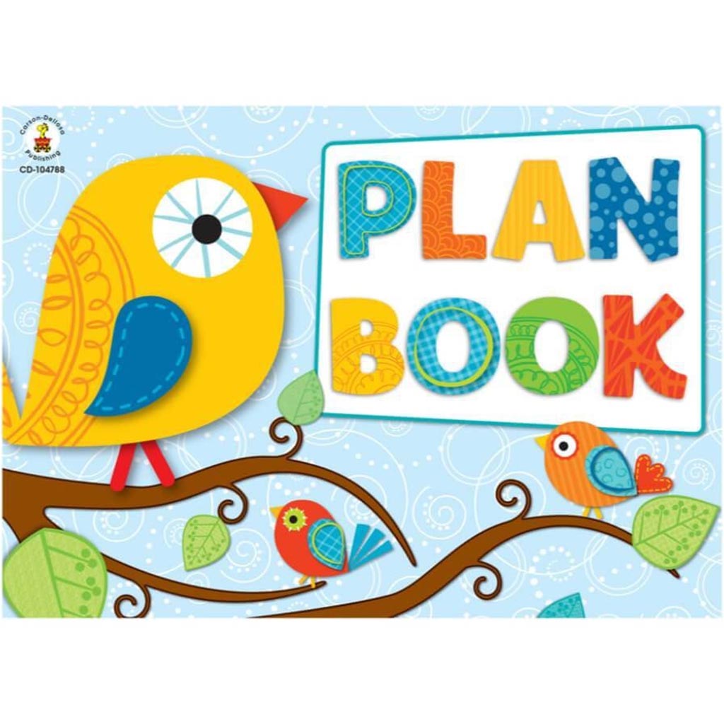 Boho Birds Plan Book Gr.K-8 