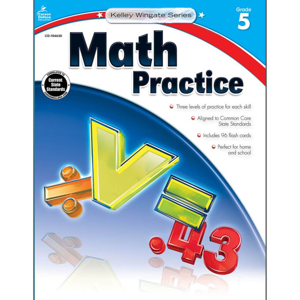 Math Practice Workbook Grade 5 