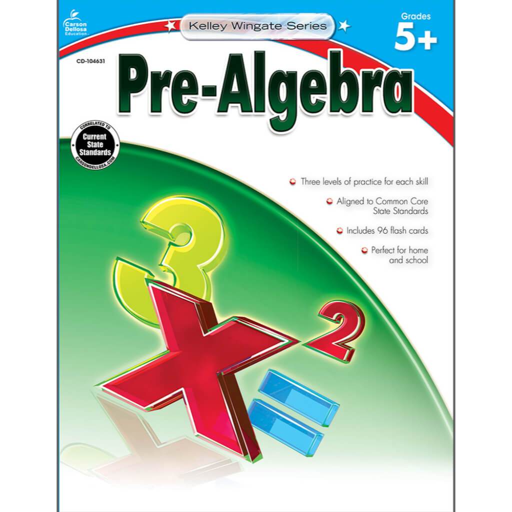 Pre-Algebra Workbook Grade 5 