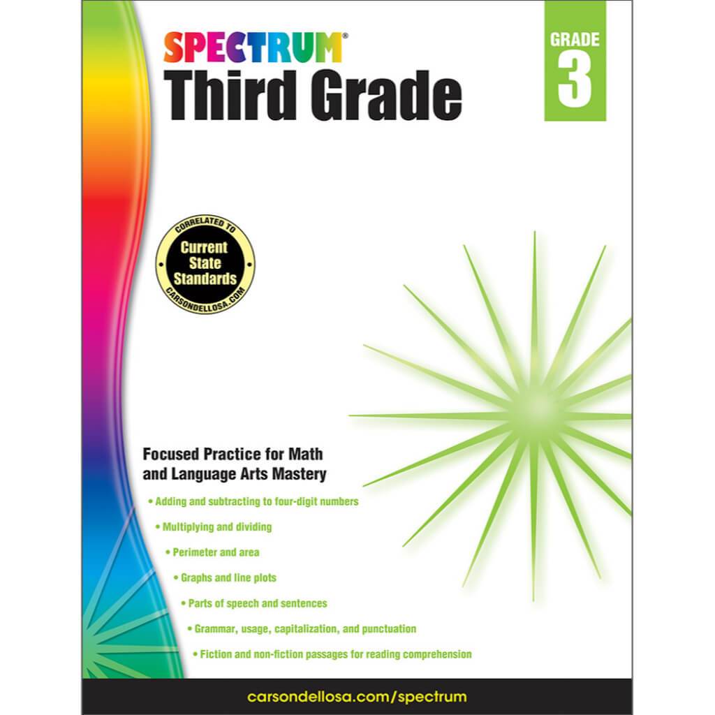 Spectrum Grade Specific Workbook Grade 3 