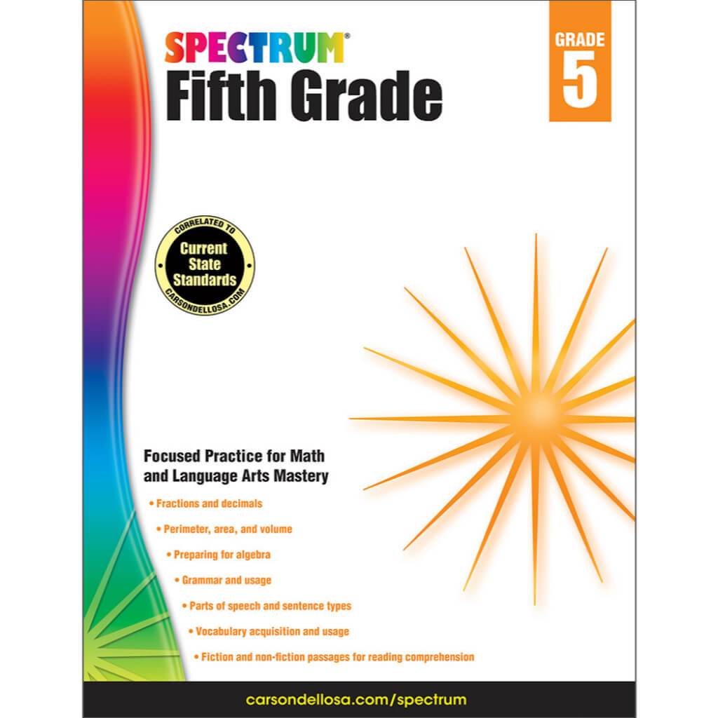 Spectrum Grade Specific Workbook Grade 5 