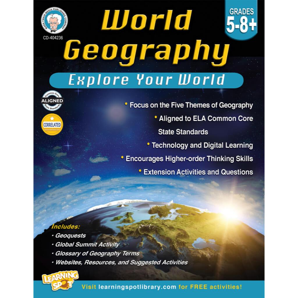 World Geography Workbook Grades 5-8 