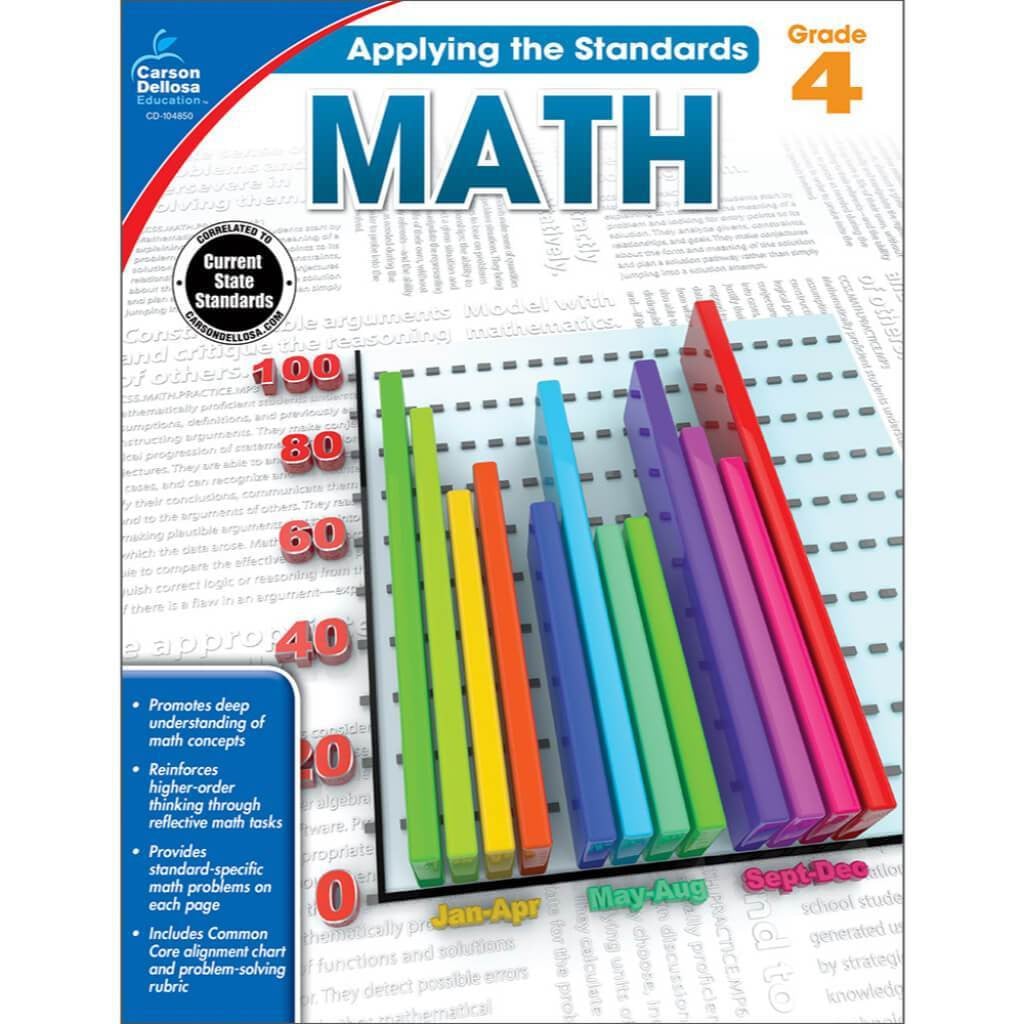 Apply The Standards Math Workbook Grade 4 