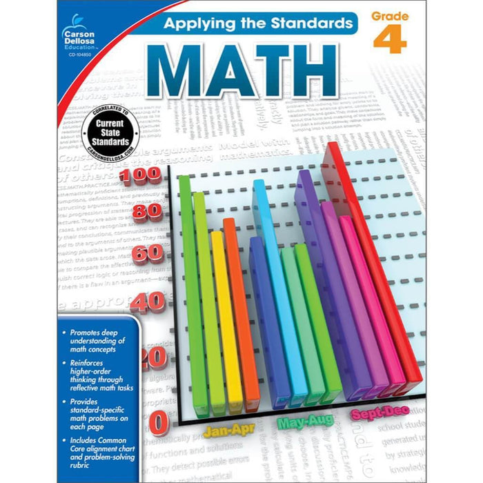 Apply The Standards Math Workbook Grade 4 