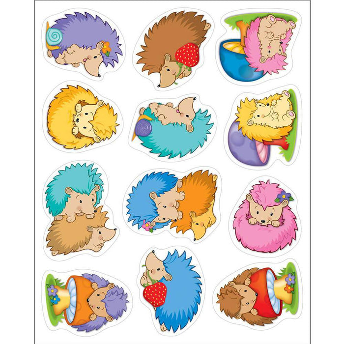Happy Hedgehogs Shape Stickers Grades Pk-8 
