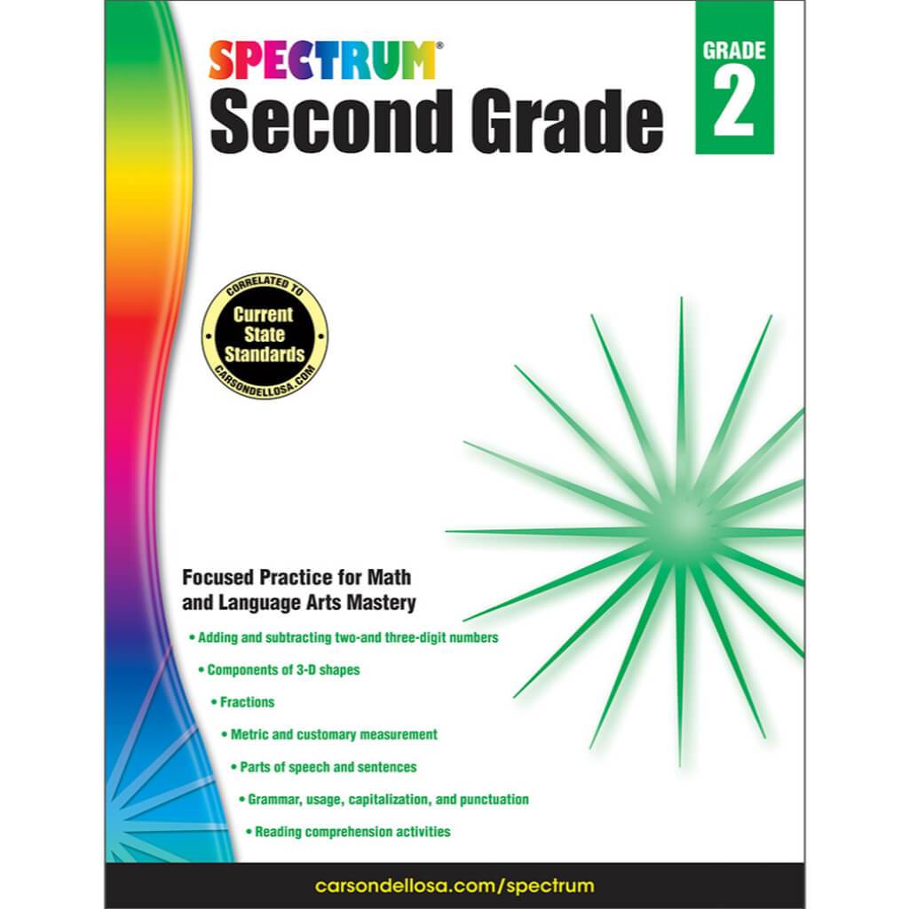 Spectrum Second Grade Specific Workbook Grade 2 