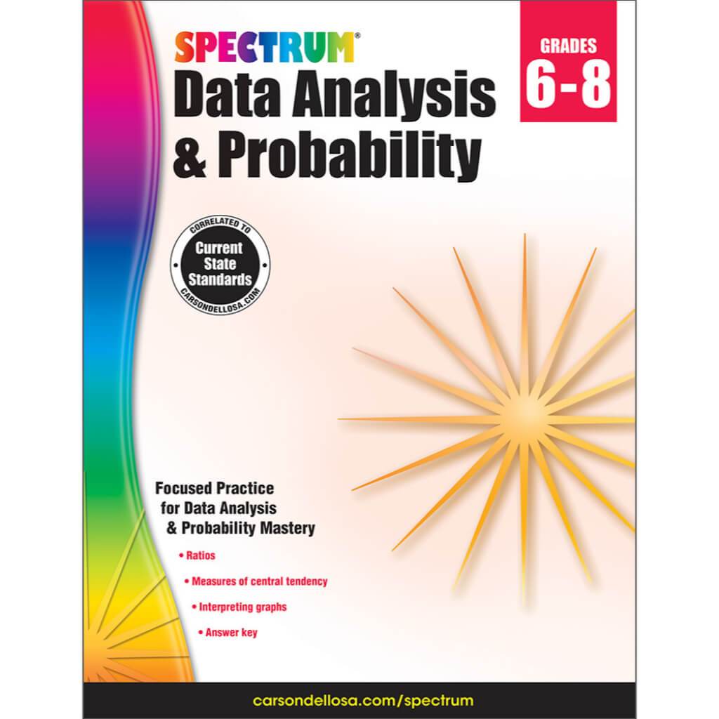 Spectrum Analysis Probability Workbook Gr. 6-8 